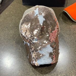 Sequin ball cap
